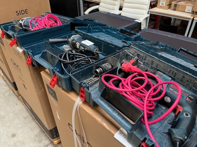 3x bosch gereedschap in koffer - afbeelding 5 van  5