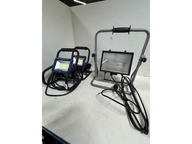 3x bouwlamp lumak pro - afbeelding 1 van  5