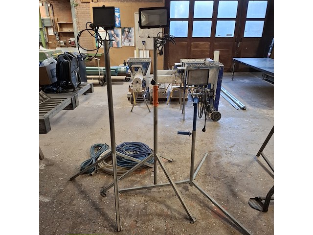 3x bouwlamp op statief - afbeelding 13 van  15