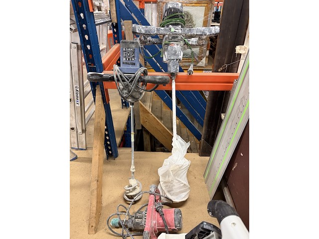 3x bouwmixer, betonmixer w.o. carat, swinko - afbeelding 1 van  9