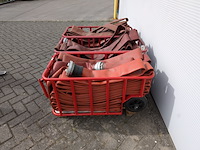 3x brandslangwagen met partij brandslangen - afbeelding 4 van  7