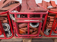 3x brandslangwagen met partij brandslangen - afbeelding 7 van  7