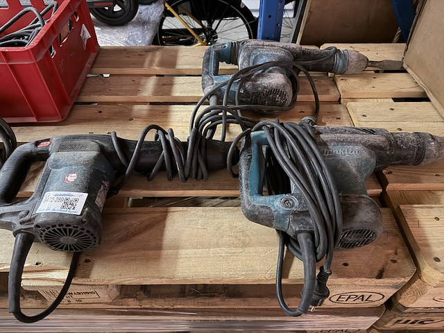 3x breekhamer, boorhamer makita - afbeelding 1 van  4