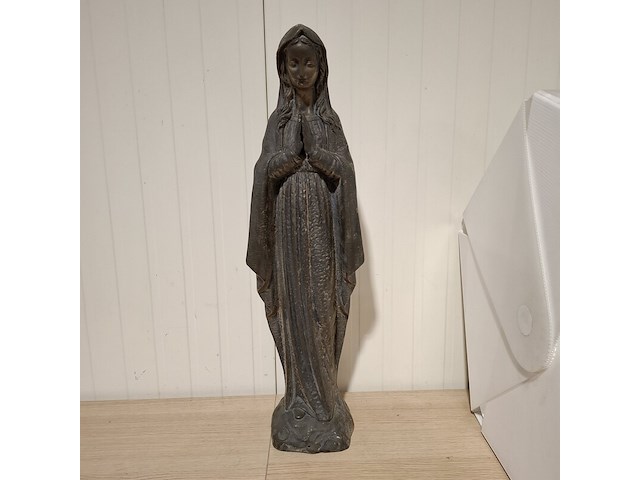 3x bronzen maria beeld - afbeelding 3 van  15