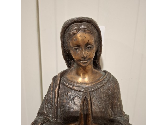 3x bronzen maria beeld - afbeelding 9 van  15