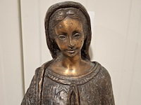 3x bronzen maria beeld - afbeelding 9 van  15