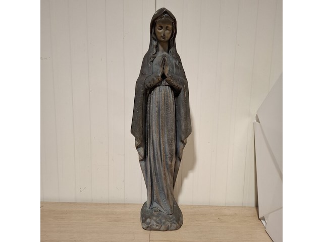 3x bronzen maria beeld - afbeelding 12 van  15