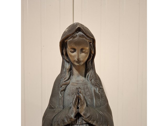 3x bronzen maria beeld - afbeelding 13 van  15