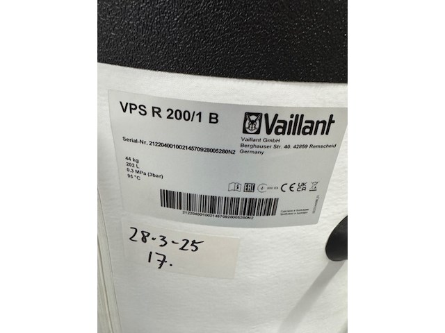 3x buffercylinder, vps r 100/1 en vps r 200/1 b - afbeelding 5 van  7