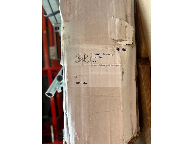 3x buizenafroller vloerverwarming, uponor, telescop-uncoiler 1058662 - afbeelding 6 van  8