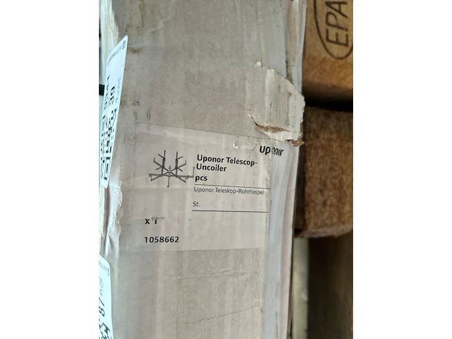3x buizenafroller vloerverwarming, uponor, telescop-uncoiler 1058662 - afbeelding 3 van  5