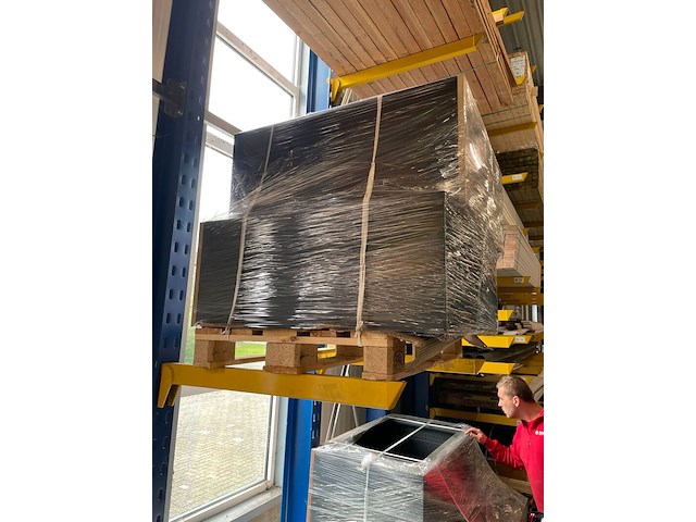 3x bureau kasten, zwart - afbeelding 4 van  5