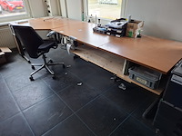 3x bureau met 2x bureaustoel - afbeelding 8 van  11