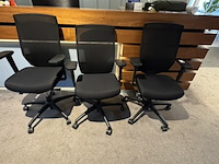 3x bureaustoel dauphin, zwart - afbeelding 6 van  6