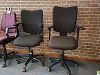 3x bureaustoel met 4x ontvangststoel - afbeelding 2 van  4