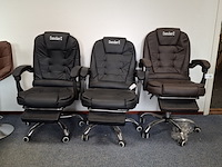 3x bureaustoel met massagefunctie - afbeelding 1 van  5