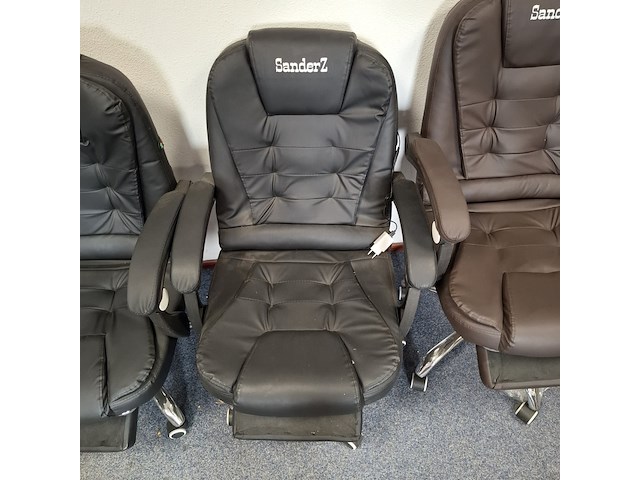 3x bureaustoel met massagefunctie - afbeelding 3 van  5
