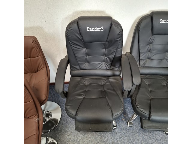 3x bureaustoel met massagefunctie - afbeelding 4 van  5