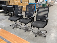 3x bureaustoel, topstar, zwart, 2023 - afbeelding 1 van  8