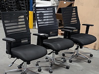 3x bureaustoel, topstar, zwart, 2023 - afbeelding 3 van  8