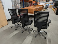 3x bureaustoel, topstar, zwart, 2023 - afbeelding 7 van  8