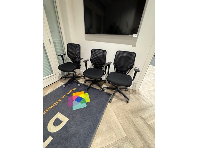 3x bureaustoel - afbeelding 1 van  1