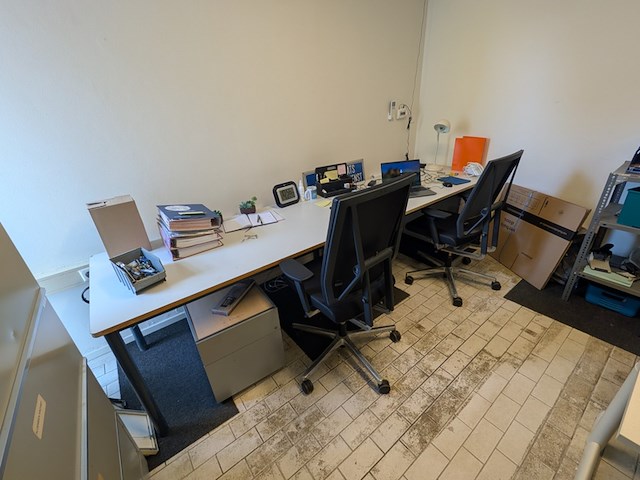 3x bureautafel met 2x bureaustoel en 4x stoel - afbeelding 5 van  12