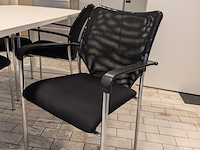 3x bureautafel met 2x bureaustoel en 4x stoel - afbeelding 8 van  12