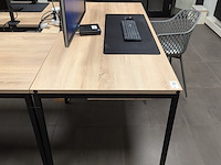 3x bureautafel met 2x bureaustoel - afbeelding 2 van  7