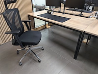 3x bureautafel met 2x bureaustoel - afbeelding 3 van  7