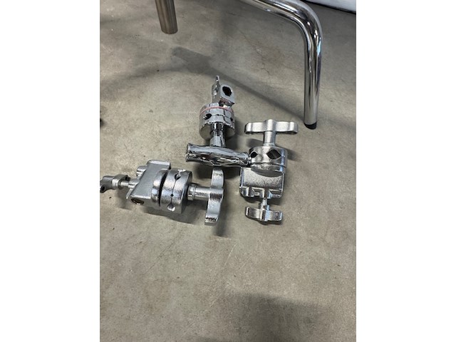 3x c-stand, met boom arm - afbeelding 3 van  5