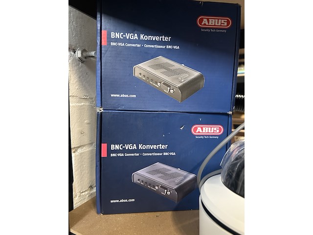 3x camera, 2x converter abus - afbeelding 4 van  6