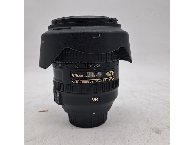 3x camera lens en 1x teleconverter, nikon, o.a. af-s nikkor 24-120mm 1:1.4g ed vr - afbeelding 2 van  14