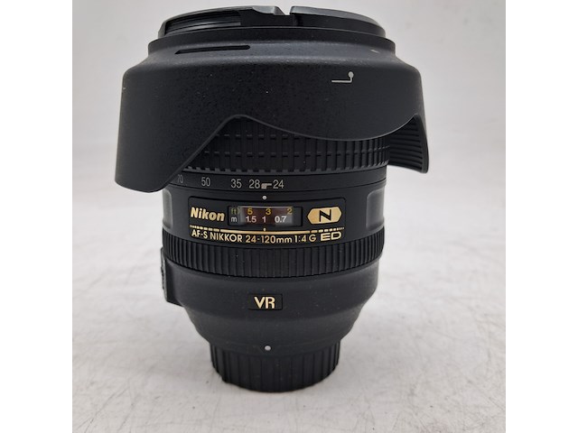 3x camera lens en 1x teleconverter, nikon, o.a. af-s nikkor 24-120mm 1:1.4g ed vr - afbeelding 6 van  14
