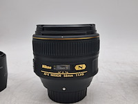 3x camera lens, nikkor, af-s nikkor 58mm 1:1.4g - afbeelding 3 van  6