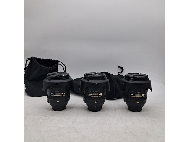 3x camera lens, nikon, af-s nikkor 24-120mm 1:4g ed - afbeelding 1 van  10