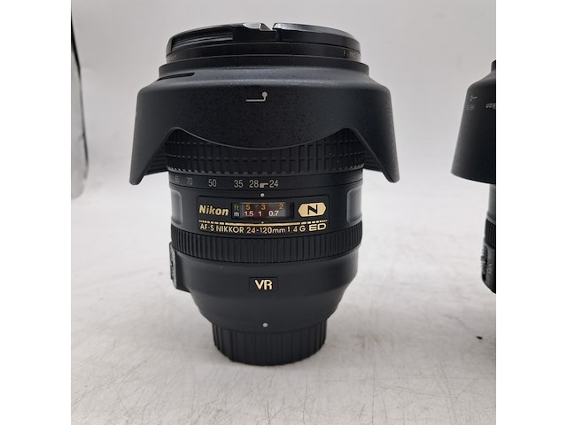3x camera lens, nikon, af-s nikkor 24-120mm 1:4g ed - afbeelding 3 van  10