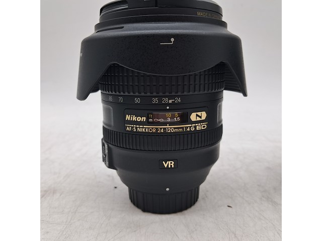 3x camera lens, nikon, af-s nikkor 24-120mm 1:4g ed - afbeelding 6 van  10