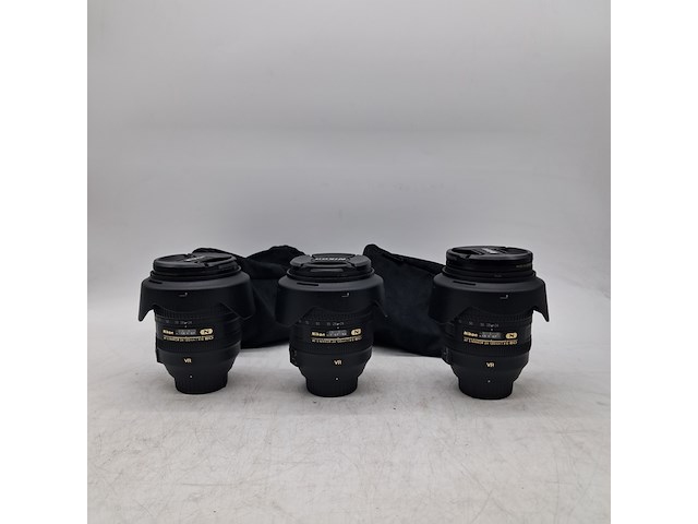 3x camera lens, nikon, af-s nikkor 24-120mm 1:4g ed - afbeelding 1 van  10