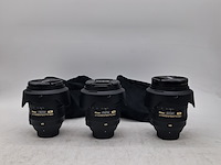 3x camera lens, nikon, af-s nikkor 24-120mm 1:4g ed