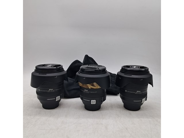 3x camera lens, nikon, af-s nikkor 24-120mm 1:4g ed - afbeelding 1 van  10