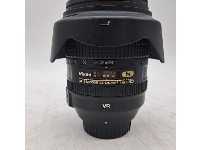 3x camera lens, nikon, af-s nikkor 24-120mm 1:4g ed - afbeelding 9 van  10