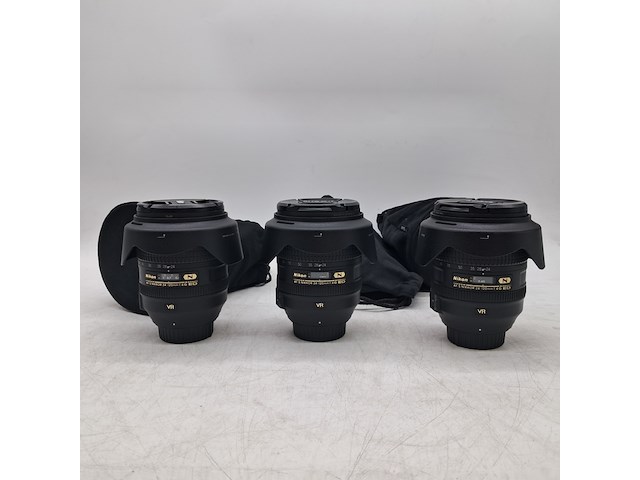 3x camera lens, nikon, af-s nikkor 24-120mm 1:4g ed - afbeelding 1 van  10