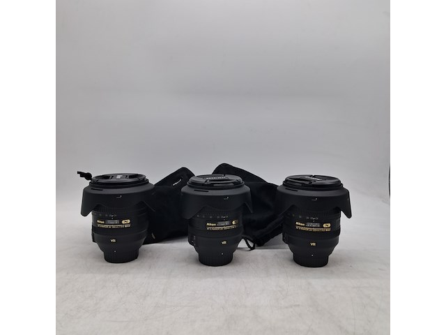 3x camera lens, nikon, af-s nikkor 24-120mm 1:4g ed - afbeelding 1 van  11