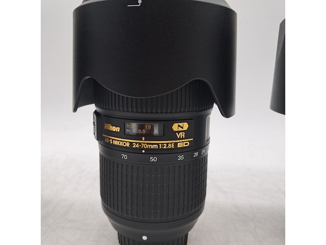 3x camera lens, nikon, af-s nikkor 24-70mm 1:2.8e ed - afbeelding 3 van  8