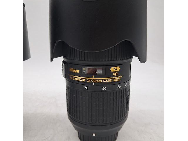 3x camera lens, nikon, af-s nikkor 24-70mm 1:2.8e ed - afbeelding 4 van  8