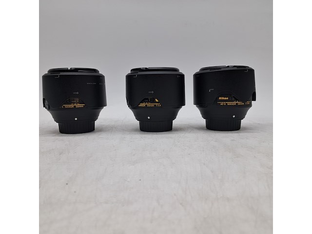 3x camera lens, nikon, af-s nikkor 58mm 1:1.4g - afbeelding 2 van  7