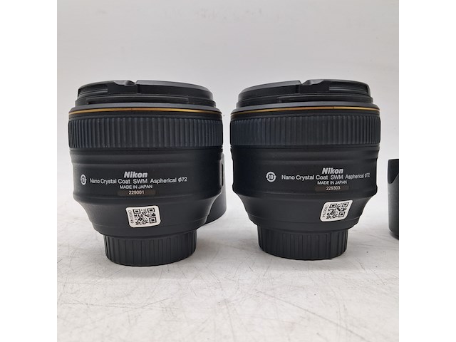 3x camera lens, nikon, af-s nikkor 58mm 1:1.4g - afbeelding 7 van  7