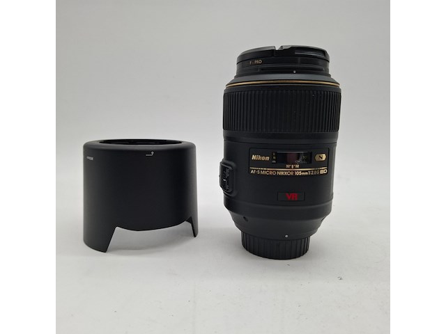 3x camera lens, nikon, o.a. af-s micro nikkor 105mm 1:2.8g ed vr - afbeelding 8 van  14