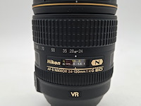 3x camera lens, nikon, o.a. af-s nikkor 24-120mm 1:4g ed vr - afbeelding 8 van  13